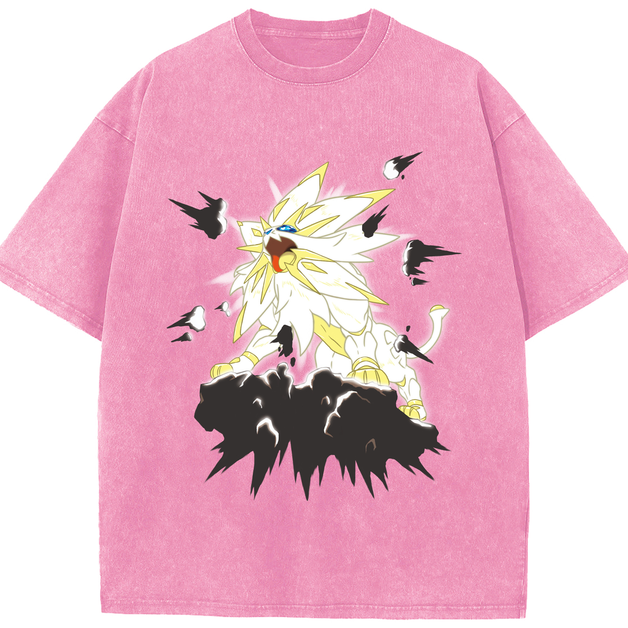 （画像用） ポケットモンスター Pokémon 綿100% ヴィンテージ風 半袖Tシャツ（フロントプリント）